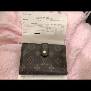 Louis Vuitton Vintage Monogram Canvas Viennois Wallet